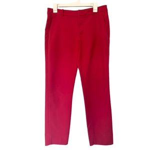 Zara Pink Pant Trousers Split Hem Size Medium